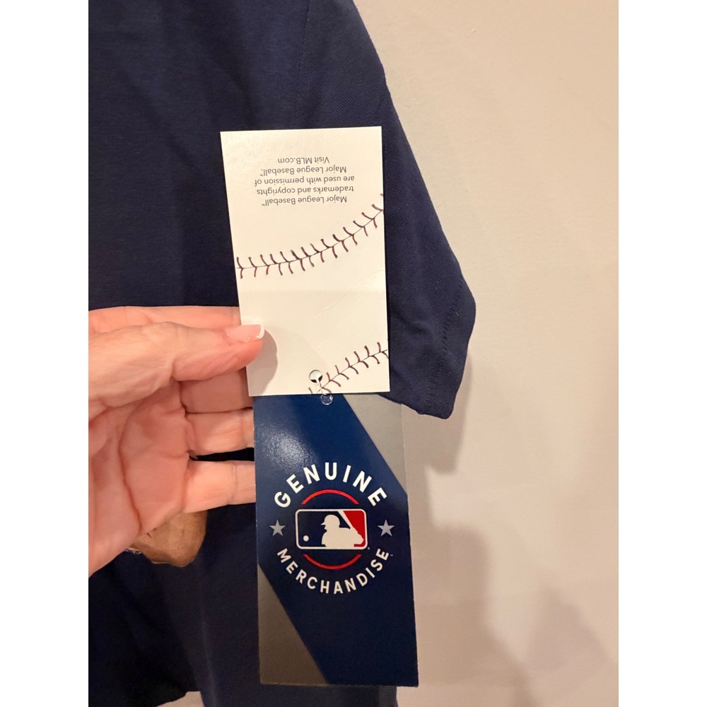 Tiny Turnip Houston Astros Bow Baseball Tee Girls 5T NWT - Picture 4 of 6